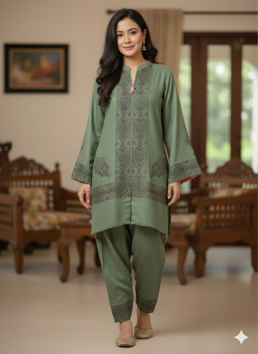 Sage kurta set