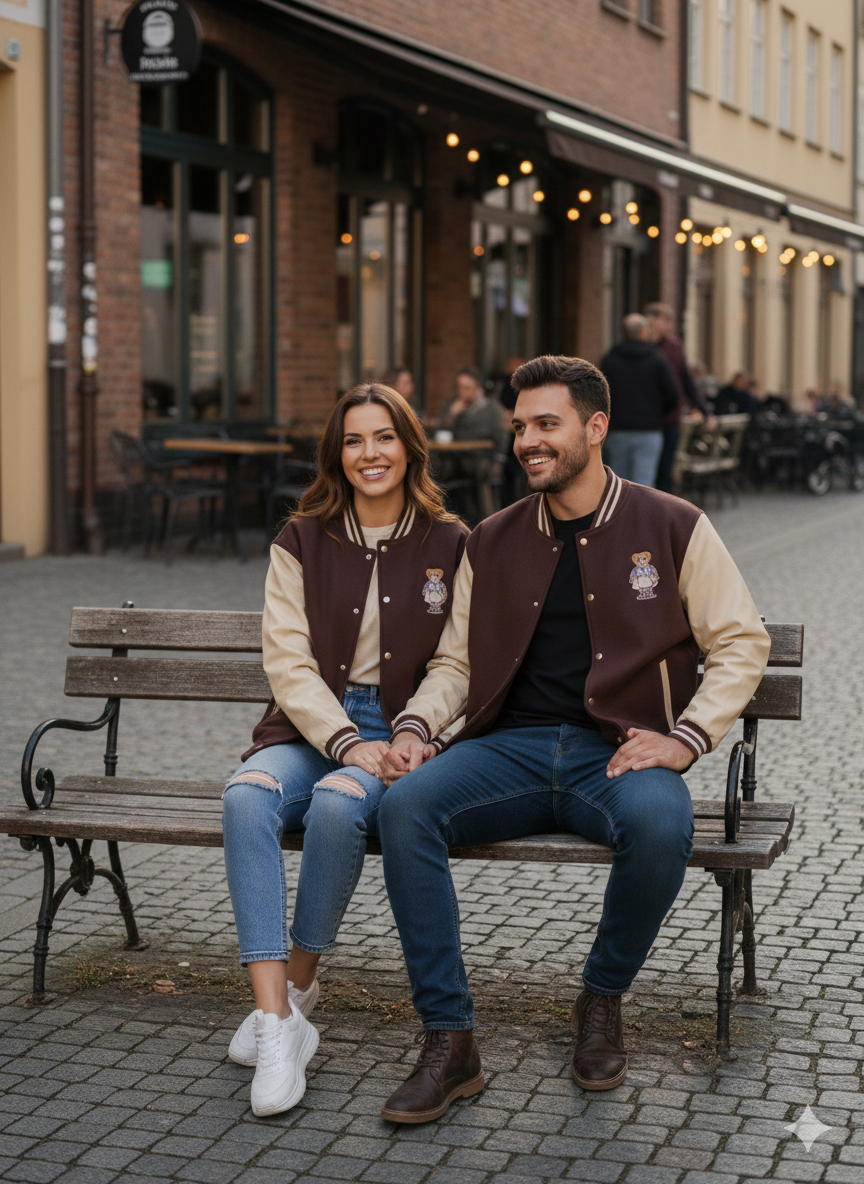 Teddy varsity jacket