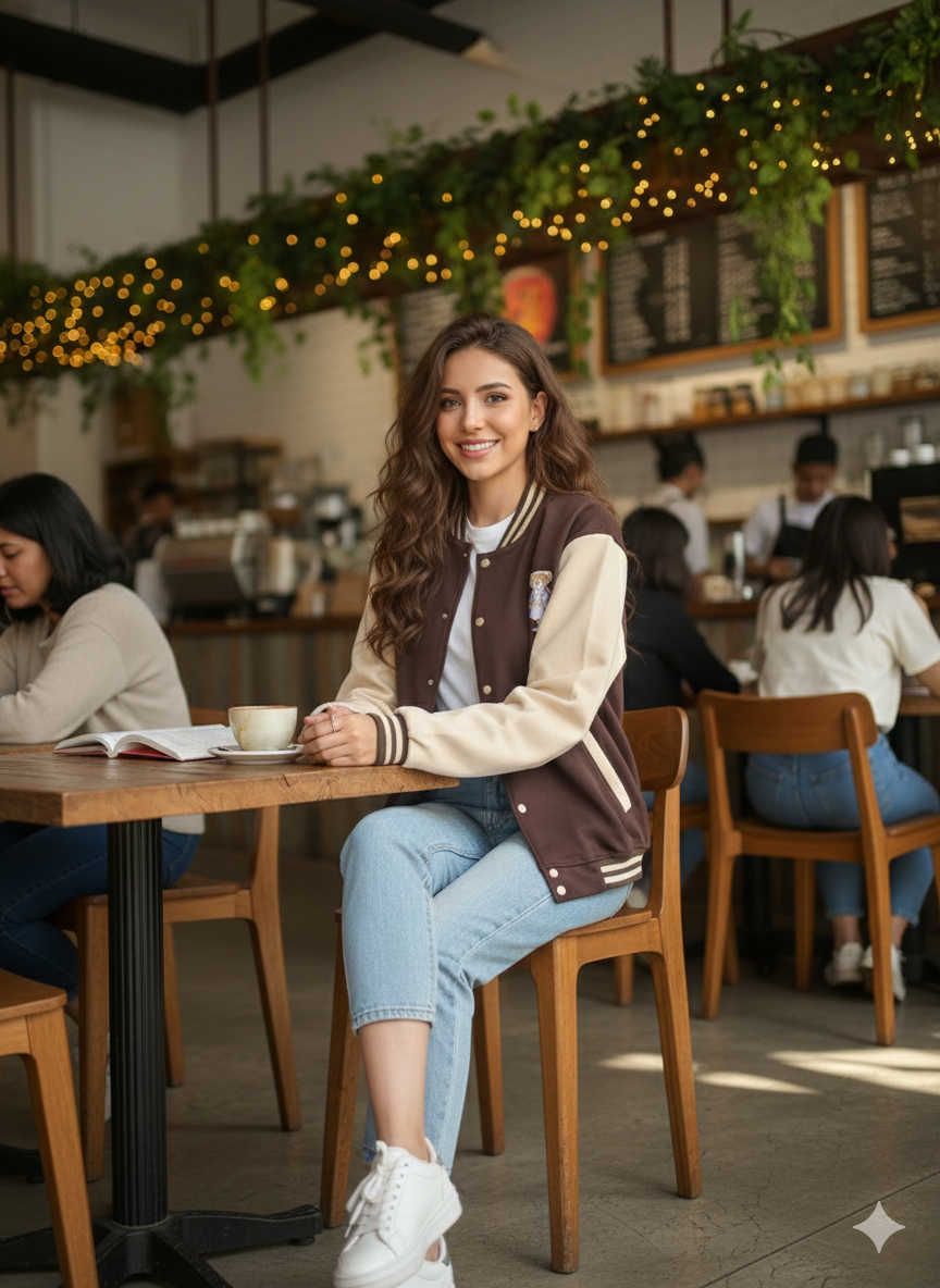 Teddy varsity jacket