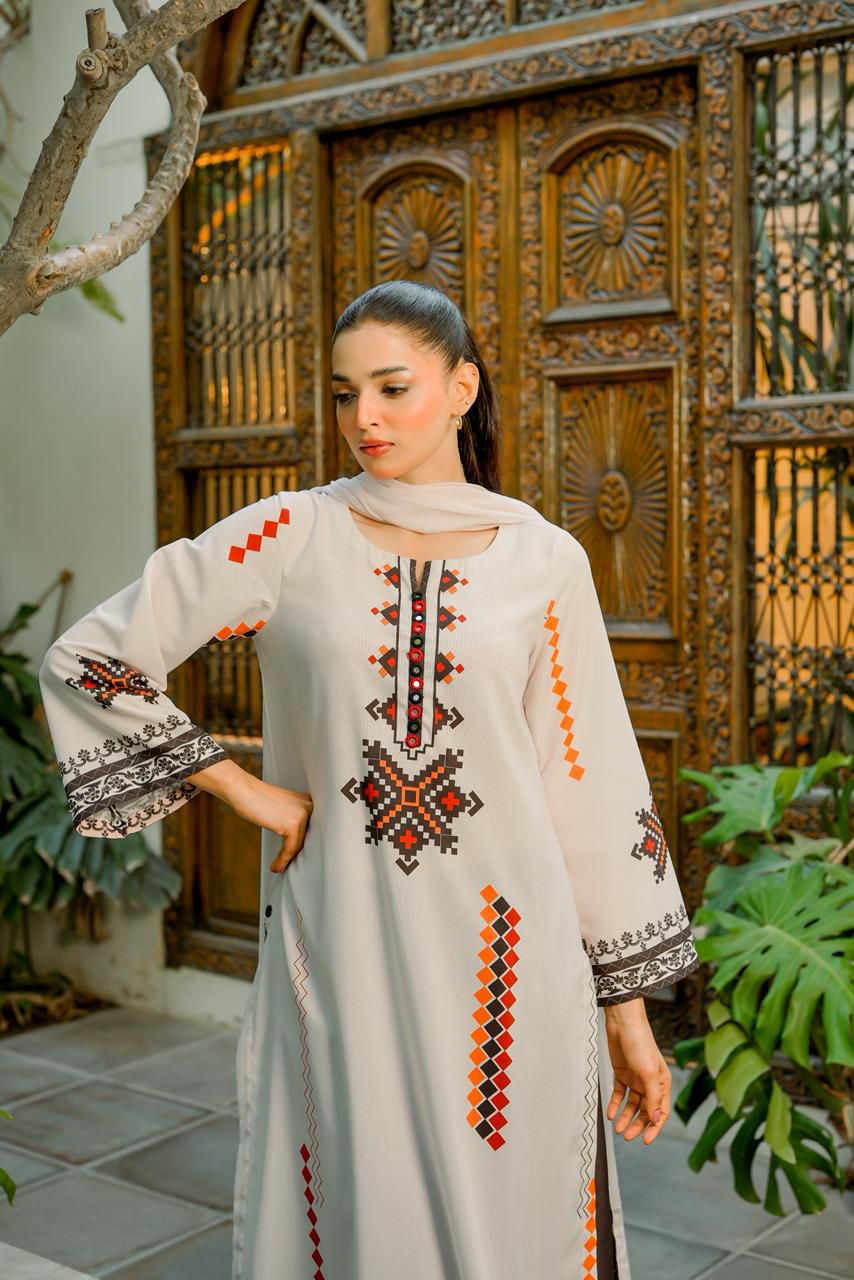 Sahara (Printed Blended Lawn)