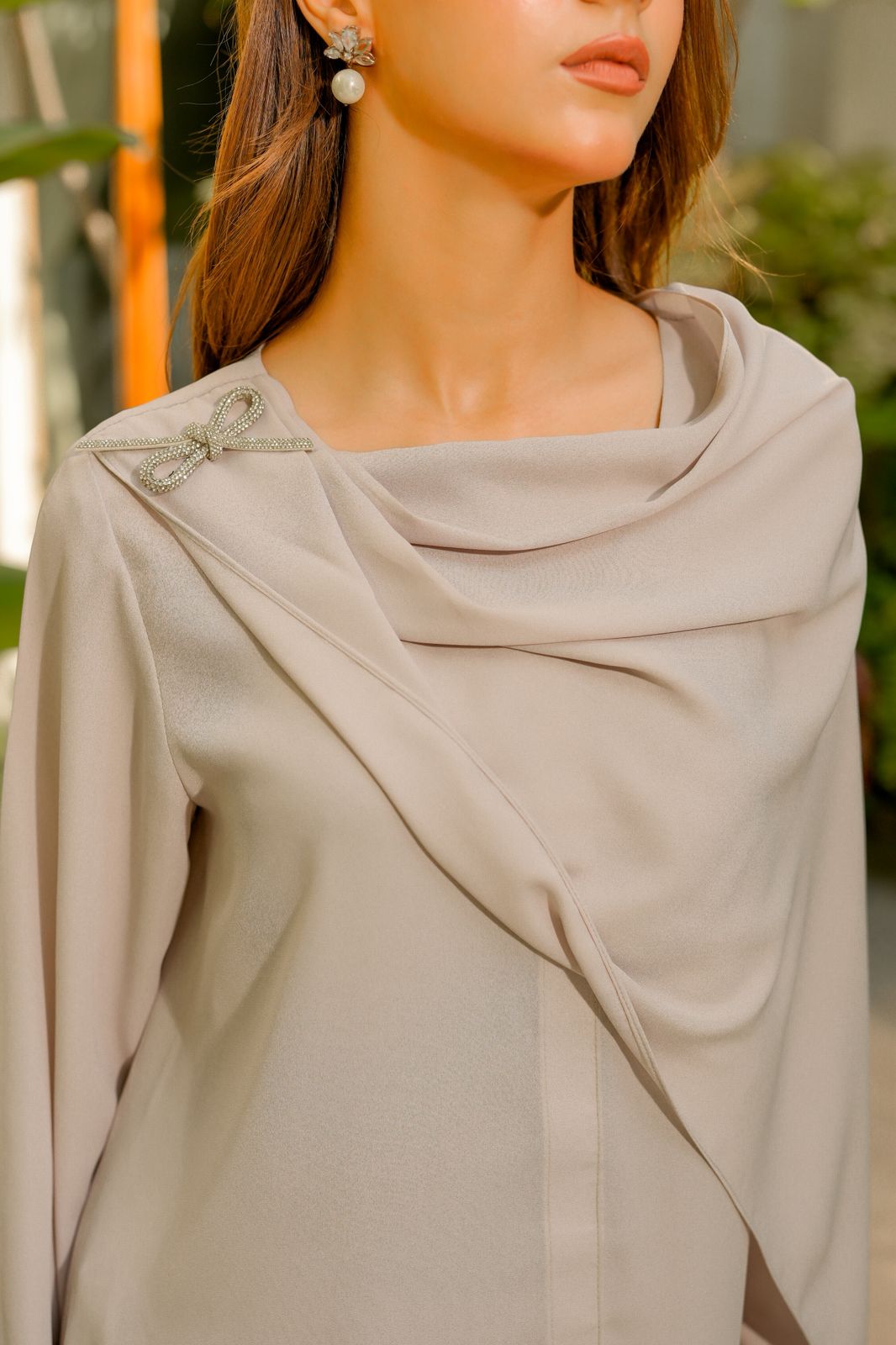 Silver Whisper (Georgette Set)